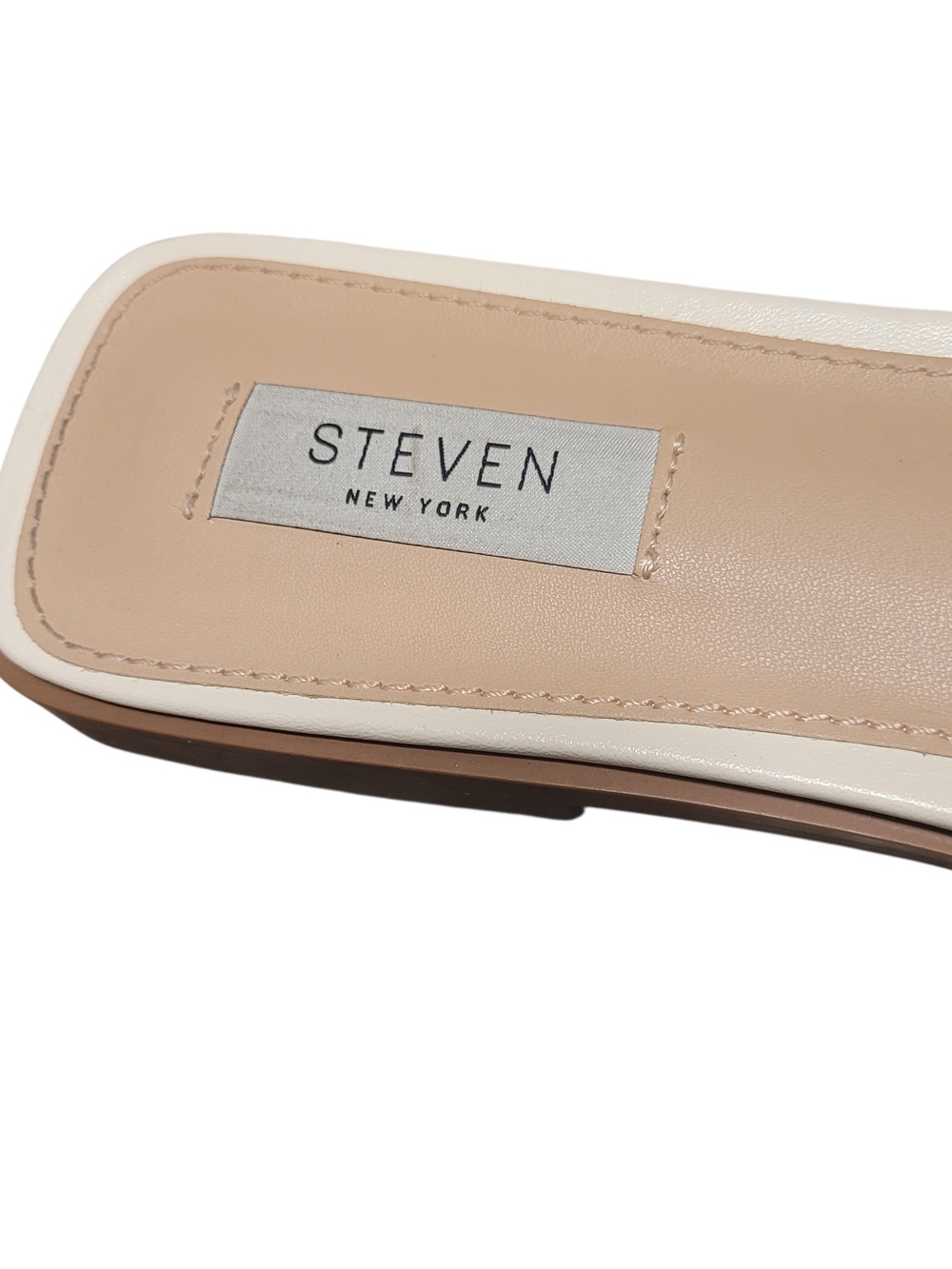 Harlien-P Steven Women's Cream Slides - Picture 2 of 8